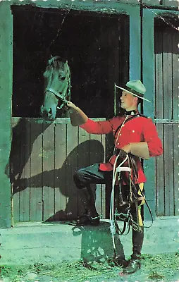 Postcard Vin (6)CAN;Royal Canadian Mounted Police (Mounties)UP(Great Coll.)  421 • $9