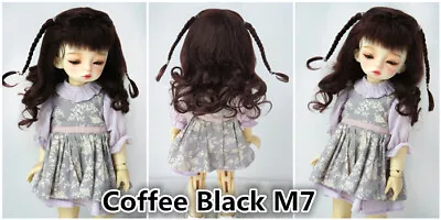 JD564 1/8 1/6 1/4 1/3 Cute BJD Mohair Wigs For OB11YOSD MSD SD Blythe Doll Hair  • $26.69