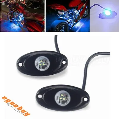 Universal Motorcycle LED Rock Lights Neon Lights For BMW Yamaha Suzuki Kawasaki • $14.90