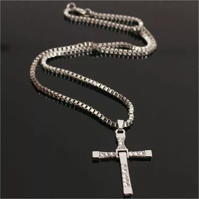 Men's Jewelry New Cross Necklace The Fast And The Furious Vin Diesel Item Metal • $5.88