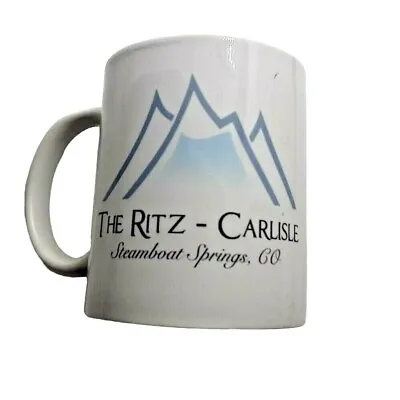 The Ritz Carlisle Coffee Cup Mug Steamboat Springs • $2.24