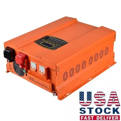 10000W Power Inverter 100A Battery Charger DC48V AC120&240V Off-grid AC⇄DC 10KW • $1959