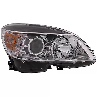 Headlight For Mercedes C-Class 08-11 Halogen Passenger Side Chrome From 09/07 • $122.47