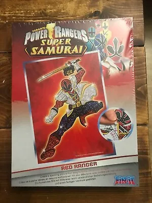£1.19 • Buy Sequin Art Pin It Power Rangers Super Samurai Red Ranger 