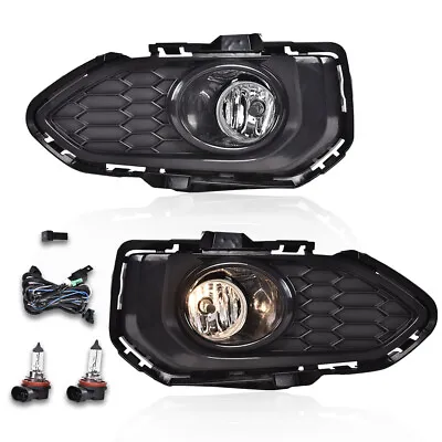 Clear Bumper Fog Lights Driving Lamps Left+Right Fit For 2018-2020 Honda Fit • $38.50