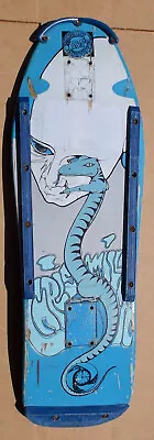 1987 Gordon & Smith G & S Chris Miller  Lizard Face Full Size  Skateboard Deck • $495