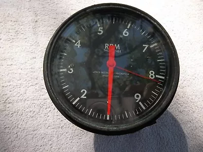 Vintage Jones 10000 RPM Tachometer Ford Dodge Chevrolet HOT ROD Mechanical Drive • $89.99