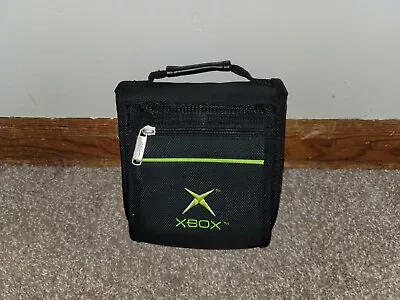 Official Microsoft Original XBOX 20 Disc Wallet Carrying Case Logo Storage Game • $11