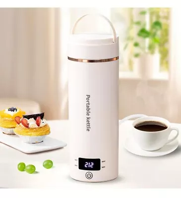 Travel Electric Kettle Portable Mini KettleSmall Hot Water Boiler With 4... • $27