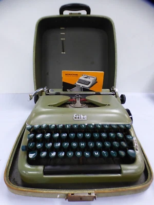 £10.50 • Buy Erika Typewriter In Case Spares/Repairs W215 Z3