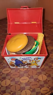 Vintage 1989 McDonald’s Happy Meal Toy Fisher Price All The Food! Read Descripti • $49.95