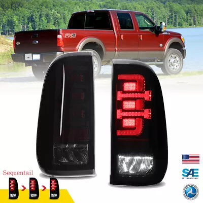 Sequential LED Tail Lights For 2008-2016 Ford F250 F350 F450 Super Duty Lamps • $184.99