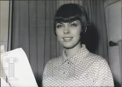 1966 Press Photo Mireille Mathieu • $19.99