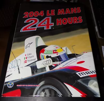 Le Mans Yearbook 2004 SIGNED By 3 Winning Drivers  Kristensen / Ara / Capello • £124.99