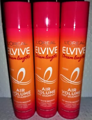 L'Oreal Elvive Air Volume Dry Shampoo Lot Of 1 2 3 & 6 (4.16 Oz / 118 G) Ea.* • $12.95