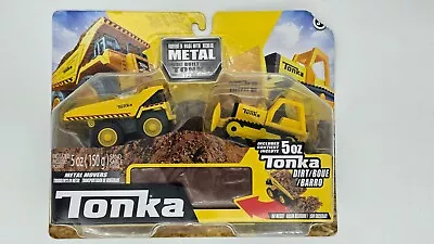 Tonka Metal Movers Combo Pack Wave 3 Bulldozer And Dump Truck • $23.97