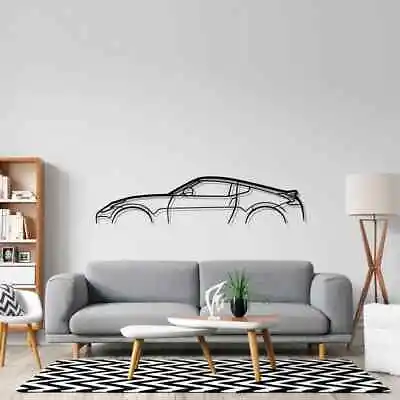 Wall Art Home Decor 3D Acrylic Metal Car Auto Poster USA Silhouette 370z • $89.99