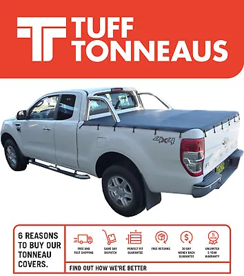 Bunji Ute Tonneau Cover For Ford PX Ranger XLT Super Cab November 2011-June 2022 • $328.90
