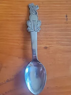 Bonny Walt Disney Pluto Youth Spoon 5 5/8” Stainless Flatware Silverware • $18.49