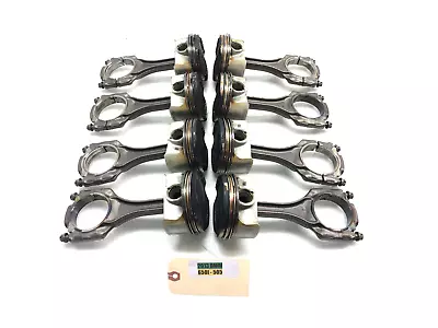 2013-2019 BMW 650i F06 4.4L V8 TWIN TURBO ENGINE PISTON W/ ROD SET X8 OEM • $474.29