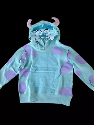 Disney Parks Monsters Inc Sulley Costume Hoodie Jacket Child XXS • $19.99