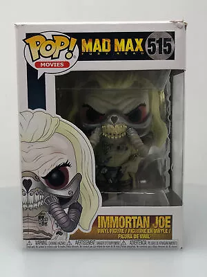 Funko POP! Movies Mad Max Immortan Joe #515 Vinyl Figure DAMAGED • $10.80