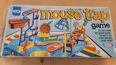 Vintage MOUSE TRAP Board Game 1975 Ideal #2601-3  • $35