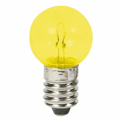 Bulb 6v 6w Yellow Vintage Moped Solex 3800 Motobecane Mbk Peugeot Motorcycle • £2.34