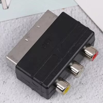 £1.99 • Buy Scart To S-Video, Composite Video And Audio Adapter SVHS RCA TV