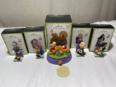 Hallmark Halloween Ornament 2011 Peanuts Gang A Monstrous Disguise Set Of 5 • $64.99