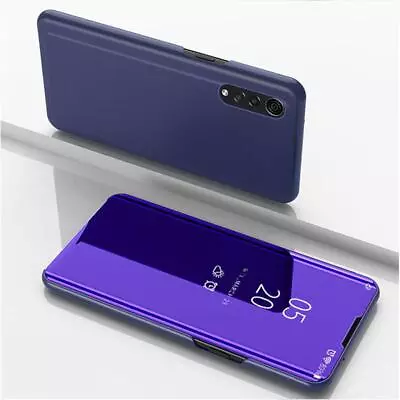 Leather Cover For LG Velvet 5G V60 V50 K61 K52 Mirror Phone Case Flip Stand • $13.63