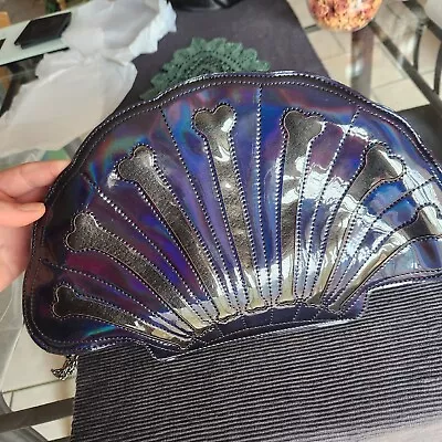 Oil Slick Shell Bag • $30