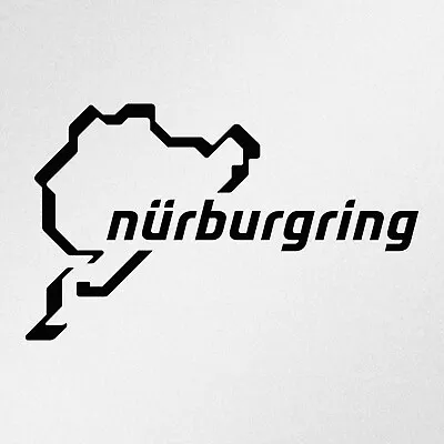 Nürburgring JDM VW VAG EURO NOVELTY Car Laptop Motorbike Vinyl Decal Sticker • $4.99