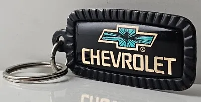$29.99 • Buy Vintage 1970's Chevy Camaro Metal Keychain Keyring Fob Blue Pendant Made USA