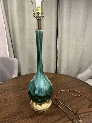 1960s Royal Haeger MCM Ceramic Drip Glaze Genie Lamp • $279.99