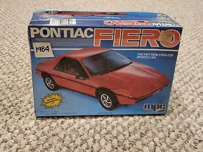 Vintage 1983 MPC Pontiac Fiero 1/25 • $39.99