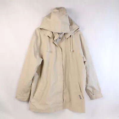 Pacific Trail Coat Jacket Women's Size Large Removable Hood Beige Tan • $18.19