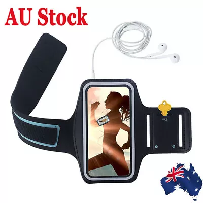 Sports Gym Running Armband Arm Band Case For Samsung S24 Ultra S22 S21 S23 FE S9 • $8.99