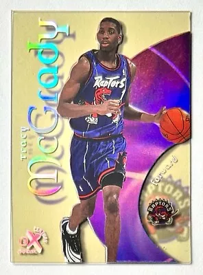 1998-99 Skybox E-X Century Tracy McGrady Acetate Refractor #17 Raptors TMac NBA • $5