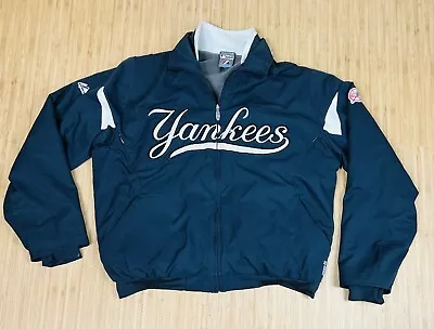 Majestic New York Yankees MLB Therma Base Jacket Men Medium READ • $44.99