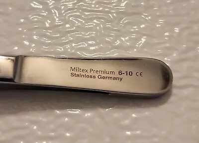 Miltex Premium 6-10 Stainless Germany Dressing Forceps 6” Pristine Cond (#1) • $23.99