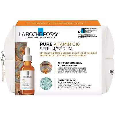 La Roche-Posay Pure Vitamin C10 Serum Set Improve Skin Radiance Texture 3pcs NEW • $119.95