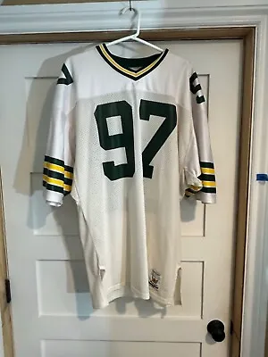 Vtg Green Bay Packers Game Used Worn Team Issued Sand Knit Football Jersey NNOB • $239.99