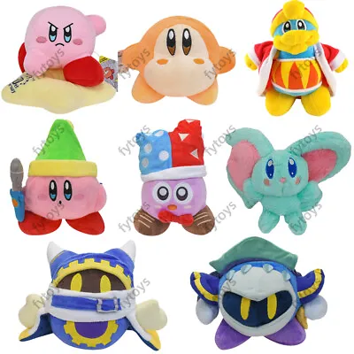 Kirby Plush Toys Waddle Dee Magolor Meta Knight King Dedede Soft Stuffed Dolls • $9.57