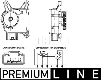 MAHLE BEHR Aircon Actuator PREMIUM LINE - AA16000P • £70.09