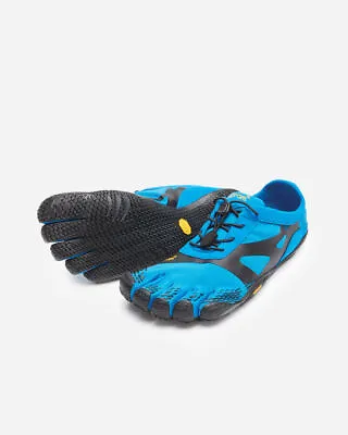 Vibram FiveFingers Men's KSO EVO Running Shoe (Blue/Black) Size 37 EU 6-6.5 US • $54.95