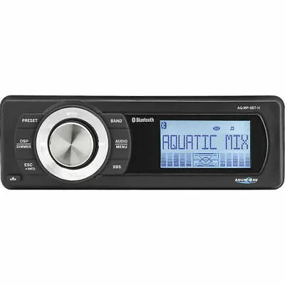 AQUATIC AV AQ-MP5BT-H MP5 STEREO RADIO For 1998-2013 HARLEY DAVIDSON MOTORCYCLE • $349