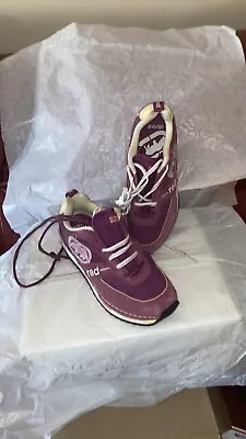 Ecko Red Atomix Womens Size 7.5 Sneaker Shoes Leather Lace Up In Purple/yellow • $50