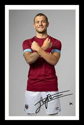 Jack Wilshere - West Ham United Autograph Signed & Framed Photo • £19.99