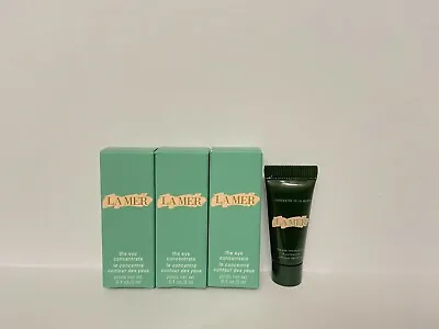 3 X LAMER La Mer The Eye Concentrate TRAVEL SIZE  3 Ml / 0.1 Oz. NEW TOTAL: 9ML • $29.99